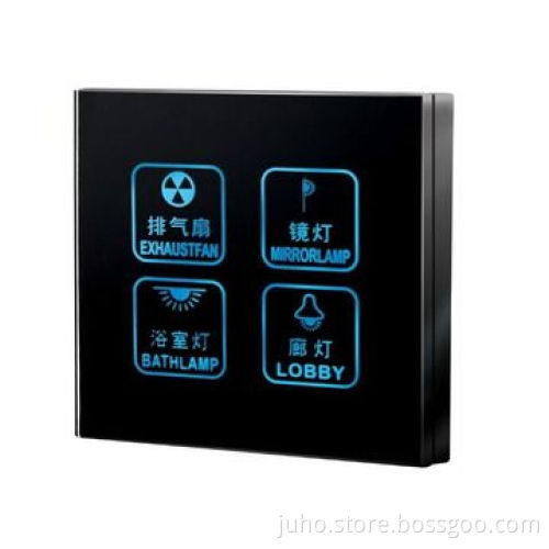 Capacitive screen hotel touch switch